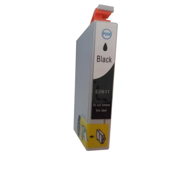 Συμβατό μελάνι Epson T0611 Black