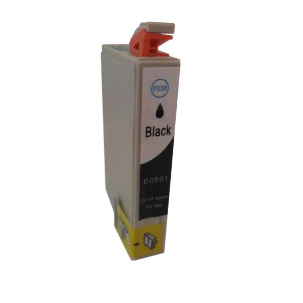 Συμβατό μελάνι Epson T0801 Black