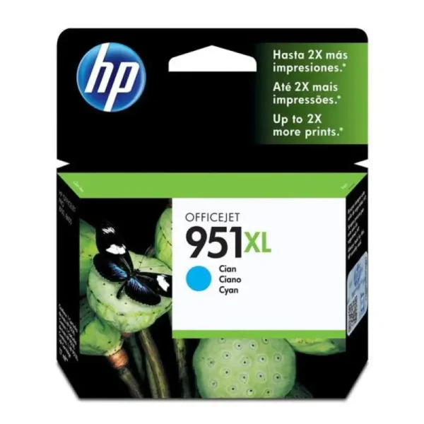 Γνήσιο μελάνι HP 951XL Cyan