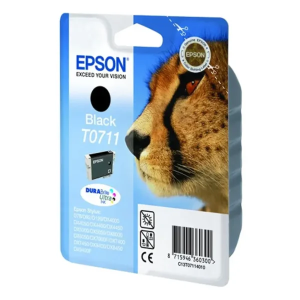Γνήσιο μελάνι Epson T0711 Black