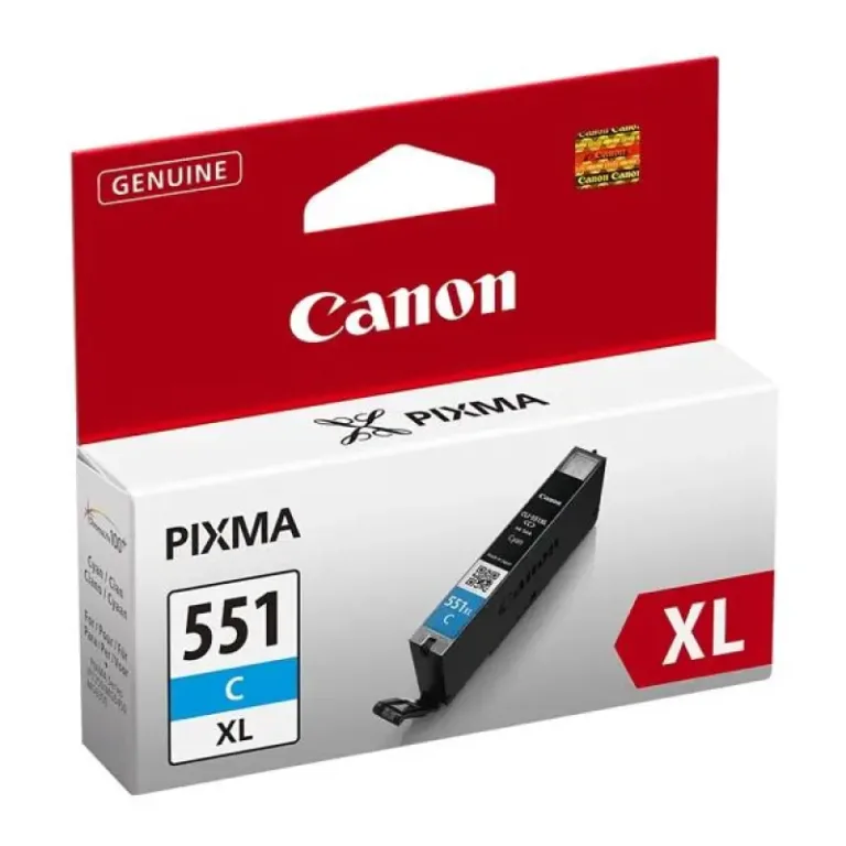 Γνήσιο μελάνι Canon CLI551XL Cyan