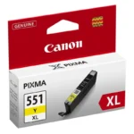 Γνήσιο μελάνι Canon CLI551XL Yellow