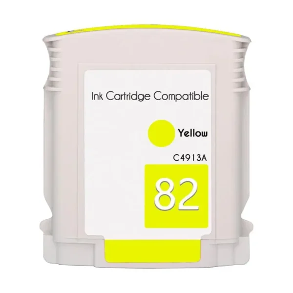 Συμβατό μελάνι HP 82 Yellow C4913A