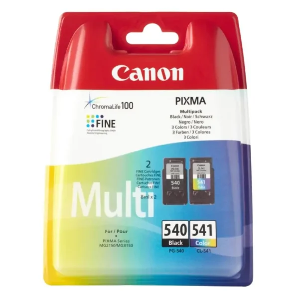 Γνήσια μελάνια Canon PG540 CL541
