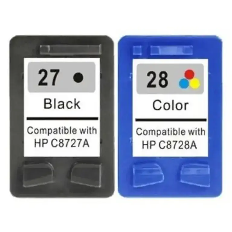 Συμβατά μελάνια HP 27 28