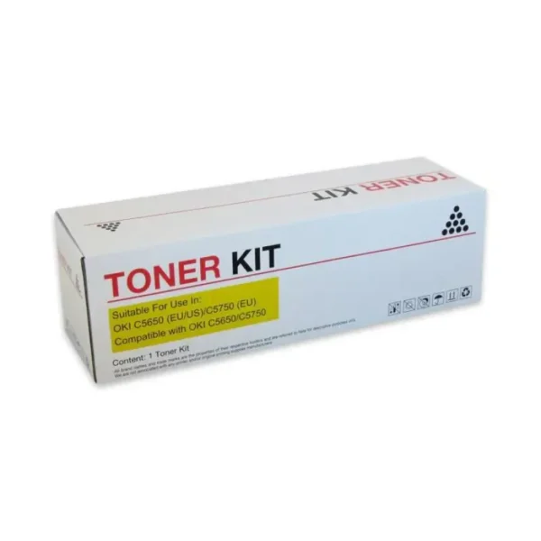 Συμβατό toner Oki C5650 5750 Yellow
