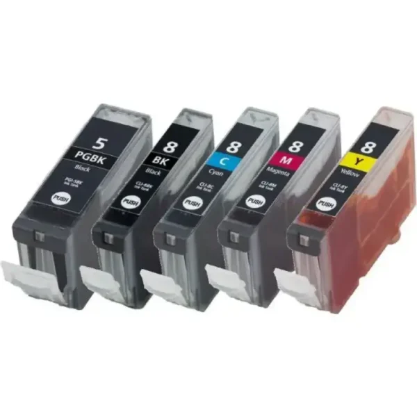 Συμβατά μελάνια Canon CLI8 PGI5 Pack