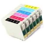 Συμβατά μελάνια Epson T0801 Τ0806 Pack