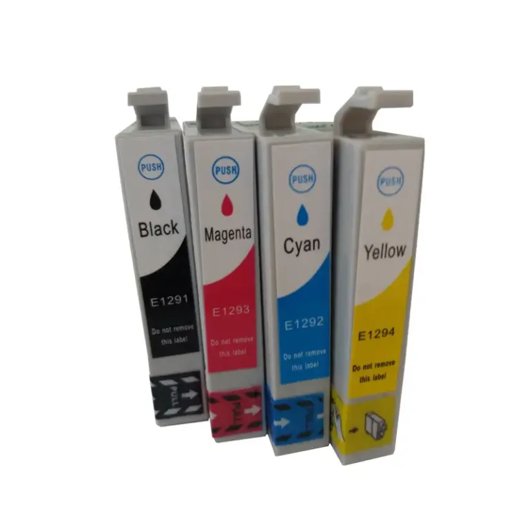 Συμβατά μελάνια Epson T1291 Τ1294 Pack