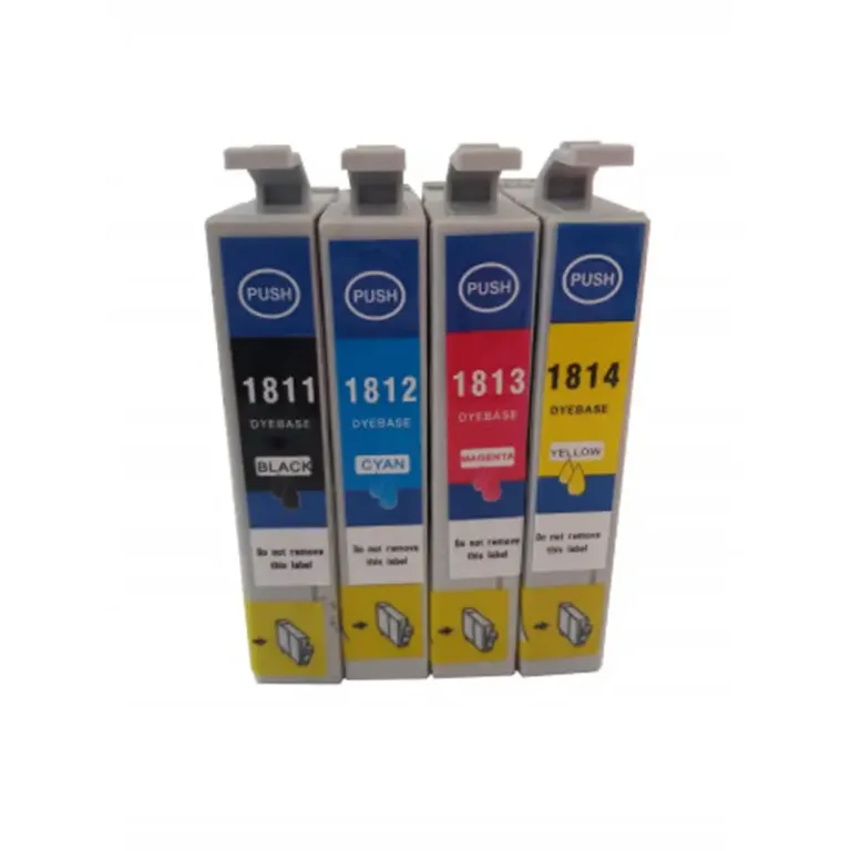 Συμβατά μελάνια Epson T1811 T1814 XL 18XL Pack