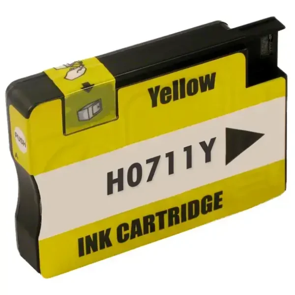 Συμβατό μελάνι HP 711XL Yellow CZ132A
