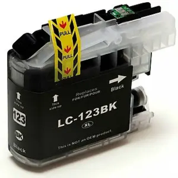 Συμβατό μελάνι Brother LC123 BLACK