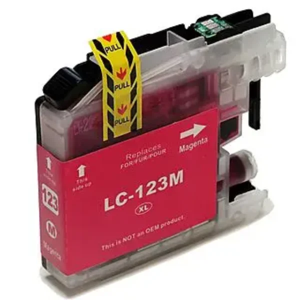 Συμβατό μελάνι Brother LC123 MAGENTA