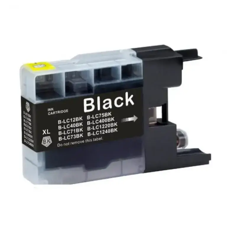 Συμβατό μελάνι Brother LC12 LC1280 Black