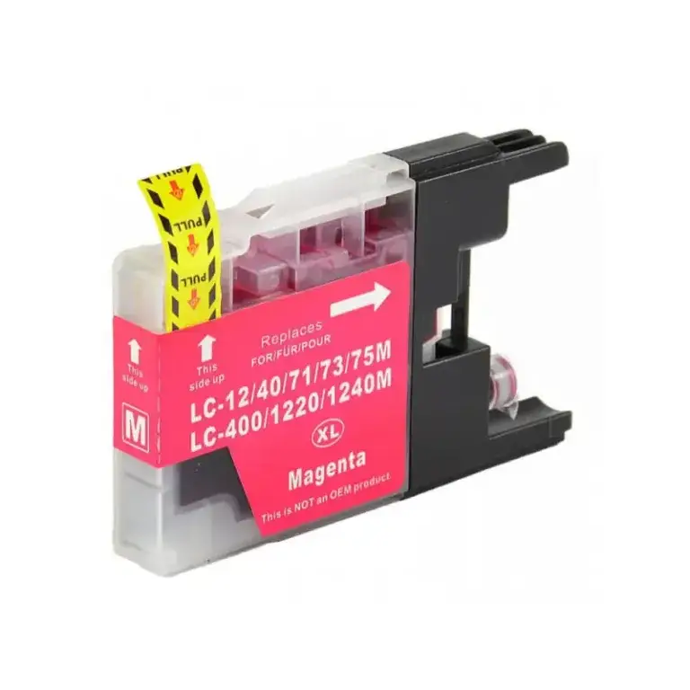 Συμβατό μελάνι Brother LC12 LC1280 Magenta