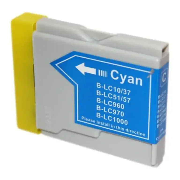 Συμβατό μελάνι Brother LC37 cyan
