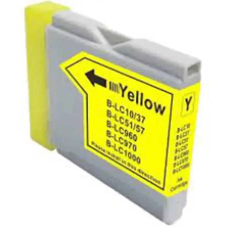 Συμβατό μελάνι Brother LC37 yellow