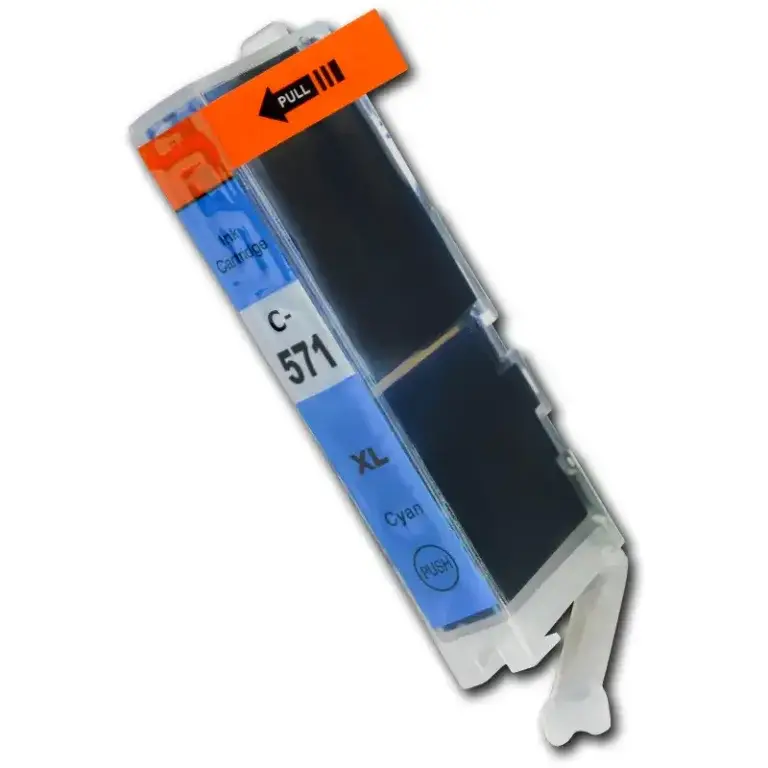 Συμβατό μελάνι Canon CLI-571XL Cyan
