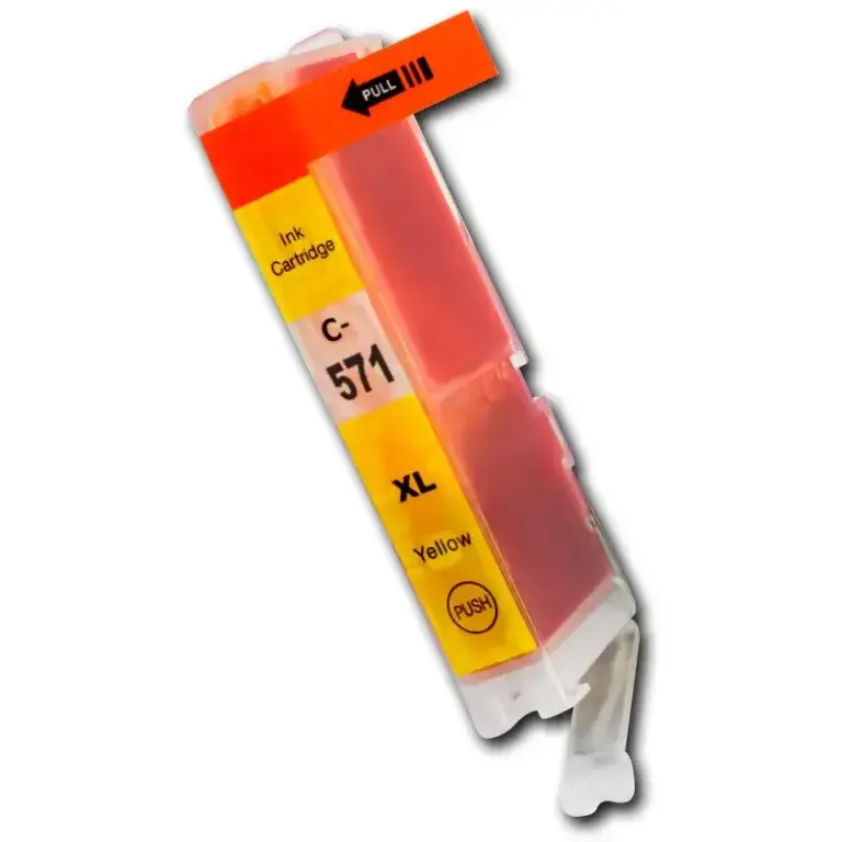 Συμβατό μελάνι Canon CLI-571XL Yellow