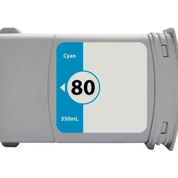 Συμβατό μελάνι HP 80 C4846A CYAN