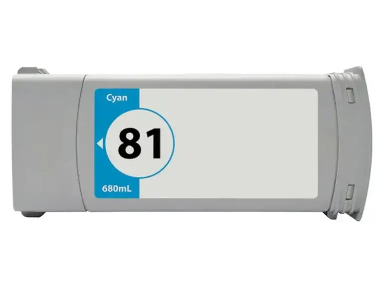 Συμβατό μελάνι HP 81 C4931A CYAN