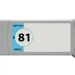 Συμβατό μελάνι HP 81 LIGHT CYAN