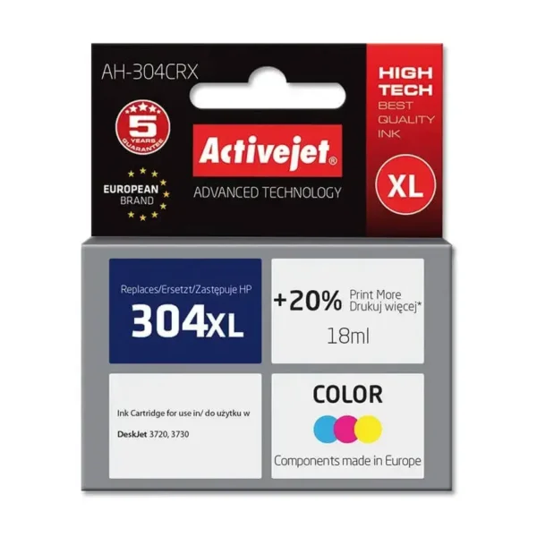 Συμβατό μελάνι HP 304XL N9K07A Color