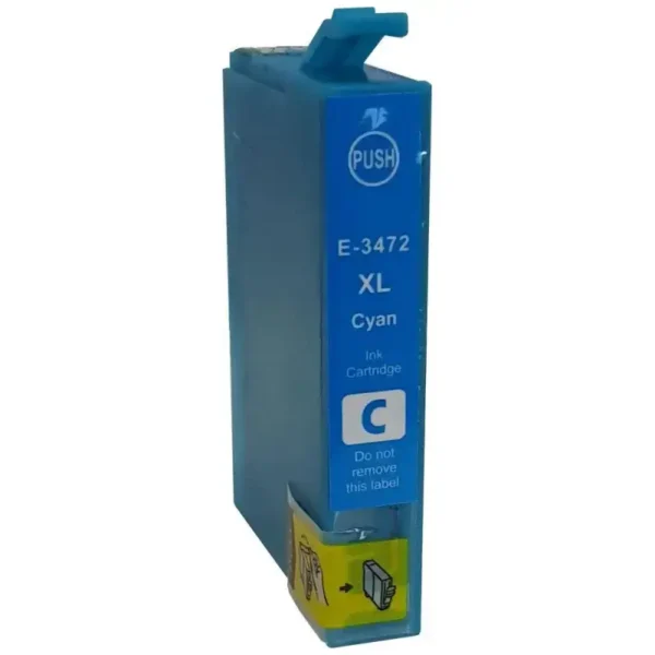 Συμβατό μελάνι Epson T3472 C13T34724010 Cyan