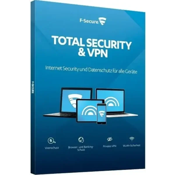 F-Secure TOTAL 3 Licence 1 Year