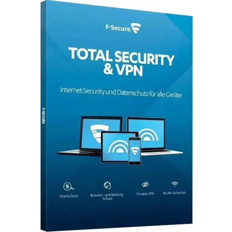 F-Secure TOTAL 3 Licence 1 Year