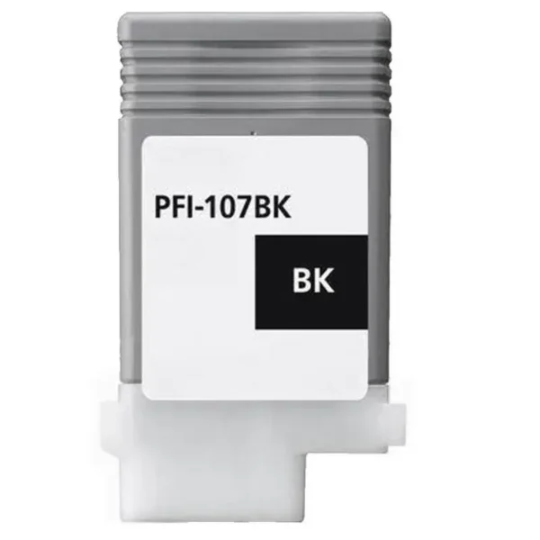 Συμβατό μελάνι Canon PFI-107BK Black