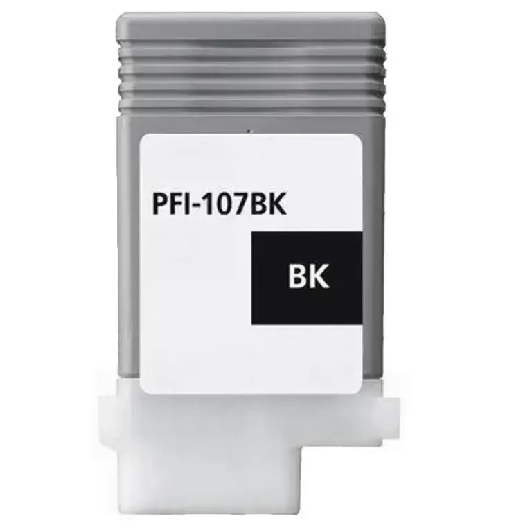 Συμβατό μελάνι Canon PFI-107BK Black