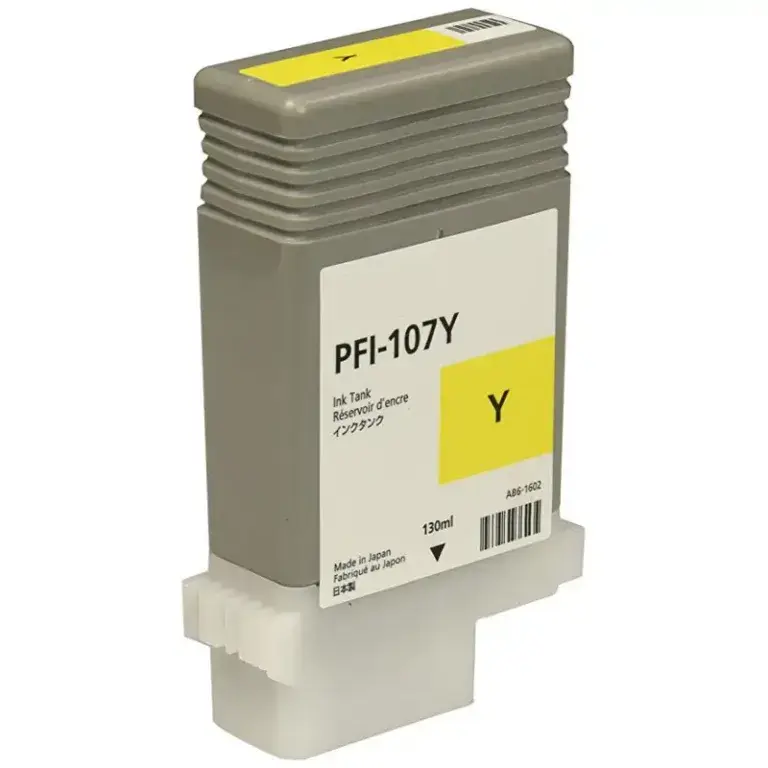 Συμβατό μελάνι Canon PFI-107Y Yellow