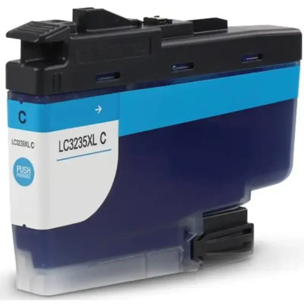 Συμβατό μελάνι Brother LC3235xl Cyan