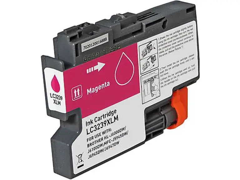 Συμβατό μελάνι Brother LC3239xl Magenta
