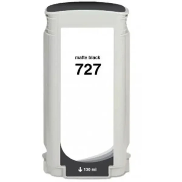 Συμβατό μελάνι HP 727 Matte Black