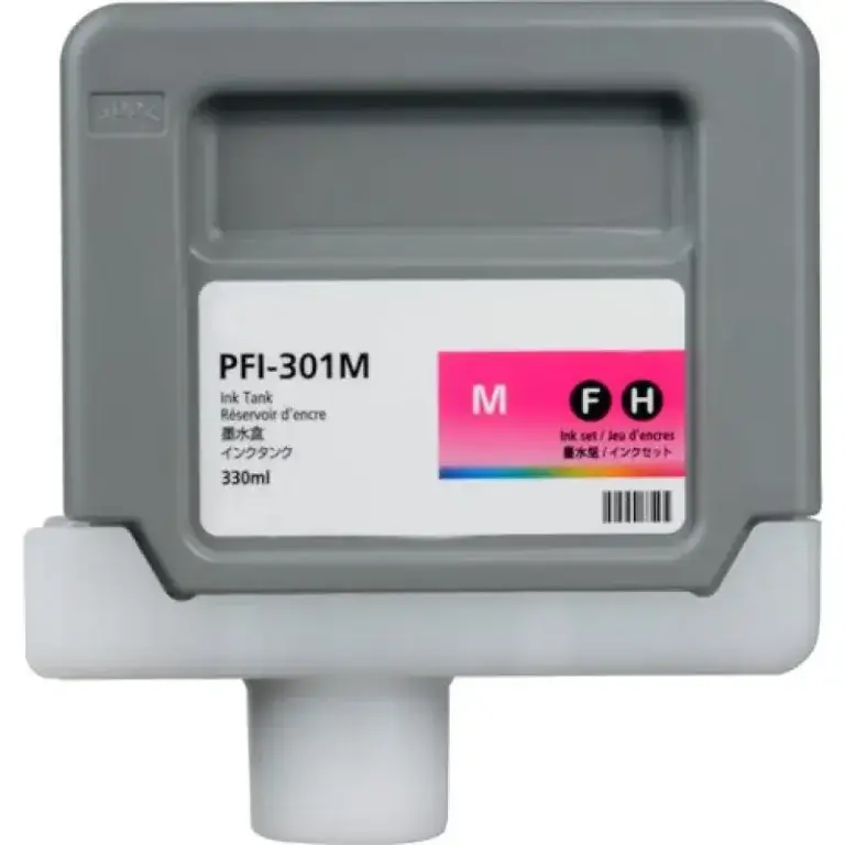 Συμβατό μελάνι Canon PFI-301 Magenta