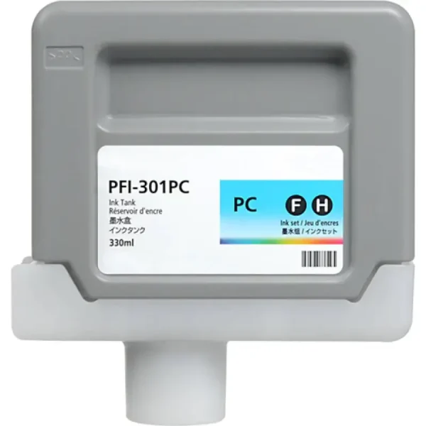 Συμβατό μελάνι Canon PFI-301 Photo Cyan