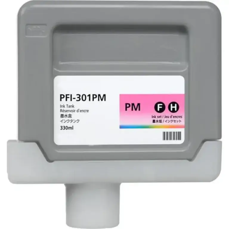 Συμβατό μελάνι Canon PFI301 Photo Magenta