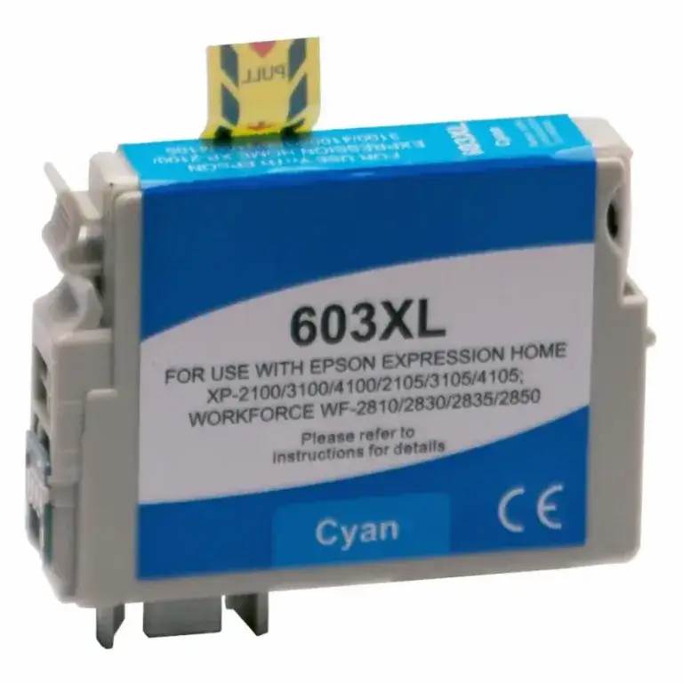 Συμβατό μελάνι EPSON 603xl Cyan C13T03A24010