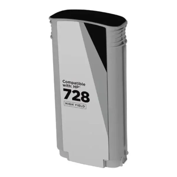 Συμβατό μελάνι HP 728 Matte Black