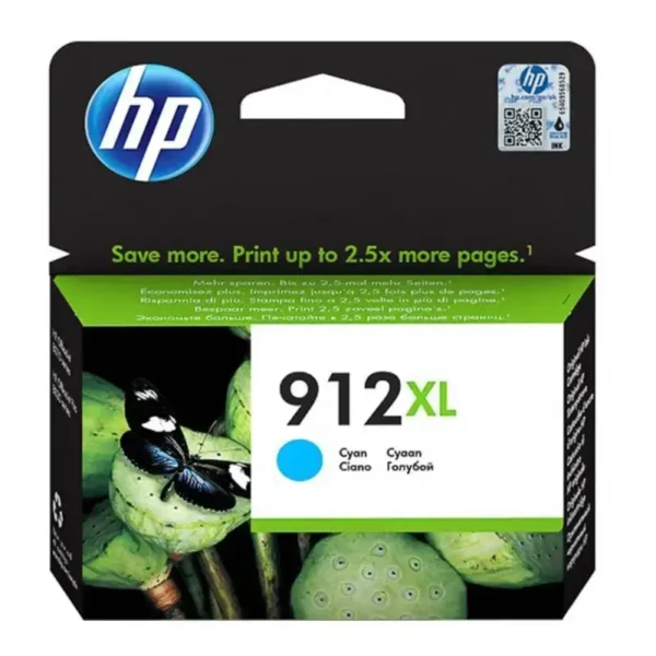 Γνήσιο μελάνι HP 912XL Cyan