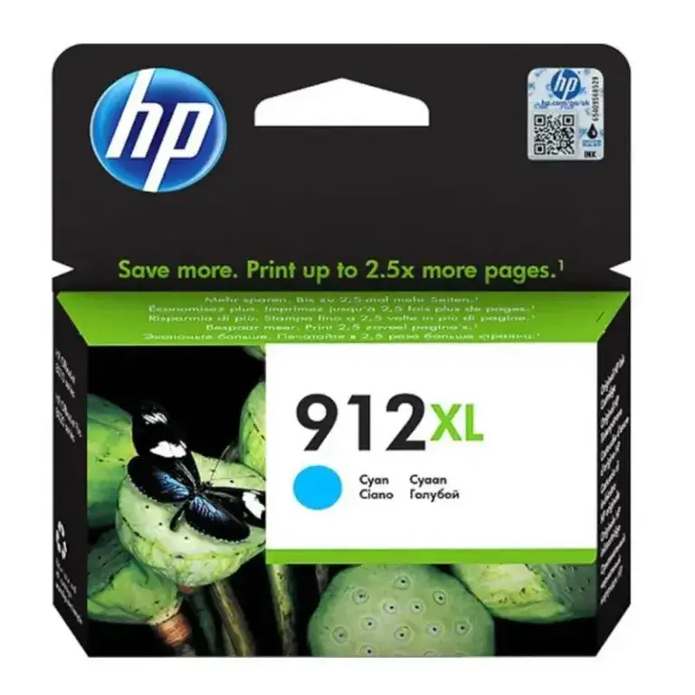 Γνήσιο μελάνι HP 912XL Cyan