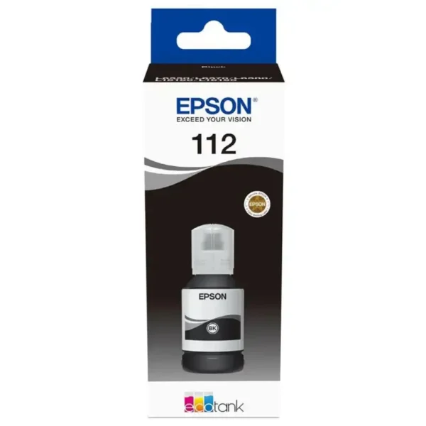 Γνήσιο μελάνι Epson 112 Black