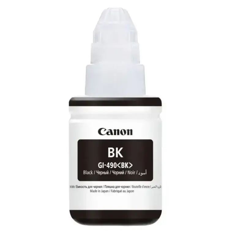 Γνήσιο μελάνι Canon GI-490 Black