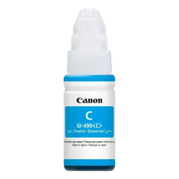 Γνήσιο μελάνι Canon GI-490 Cyan