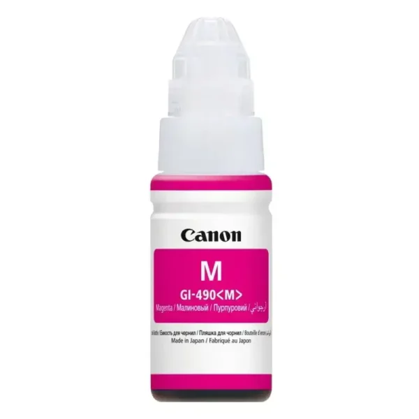 Γνήσιο μελάνι Canon GI-490 Magenta