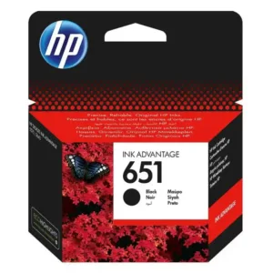 Γνήσιο μελάνι HP 651 Black