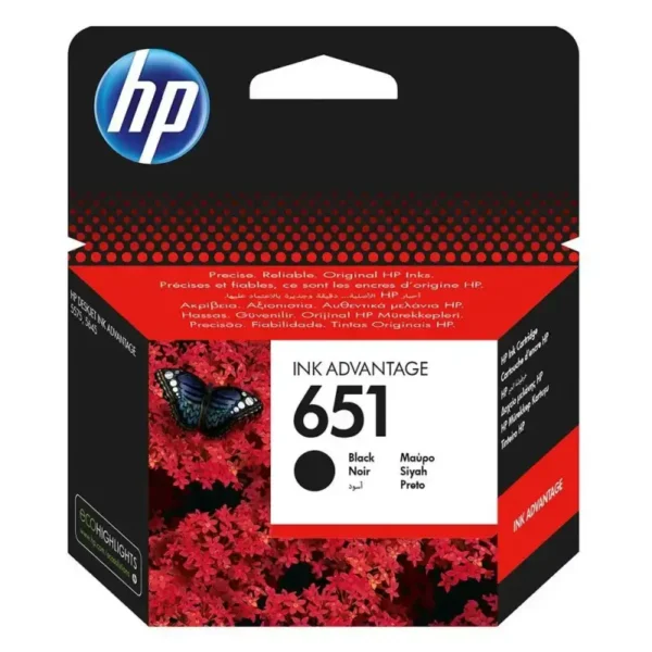 Γνήσιο μελάνι HP 651 Black