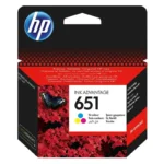 Γνήσιο μελάνι HP 651 TRI-COLOR